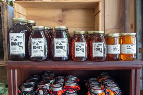 K&B Honey from local guy and their jams below