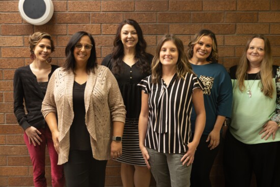 The RAFT team (from left): Alex Able, Renee Struck, Tiffany Spencer, Ellie Coyle,  Amanda Turecek, and Ashley Larsen 