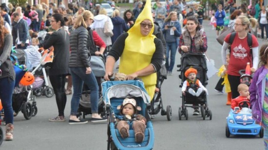 Westport Halloween parade.