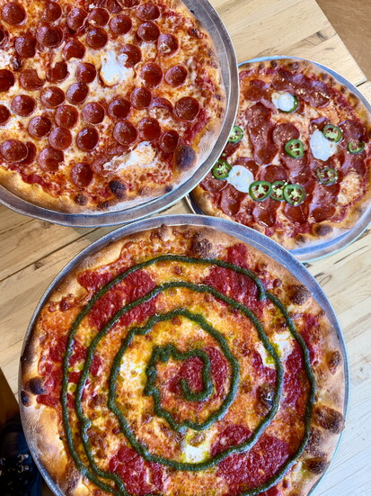 Pizza Lyfe pizza. Photo by Stephanie Webster - CT Bites.