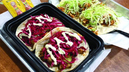 Adobo Chicken and Tinga Tacos