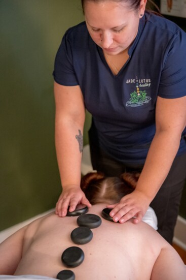 Annie is a licensed massage therapist and Reiki Master at Jade Lotus Healing.