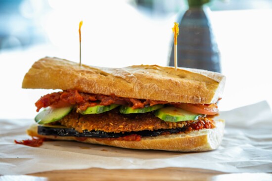 The flavorful Jaffa Sandwich.