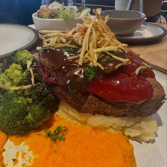 Elk Meatloaf at Jasper Brewing Co.