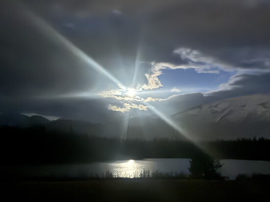 Moon Rising Telescope Experience