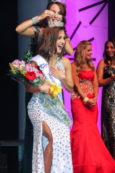 Winning Miss Arizona in 2013.