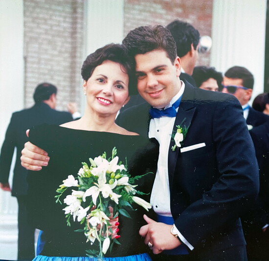 Jerry with Mom