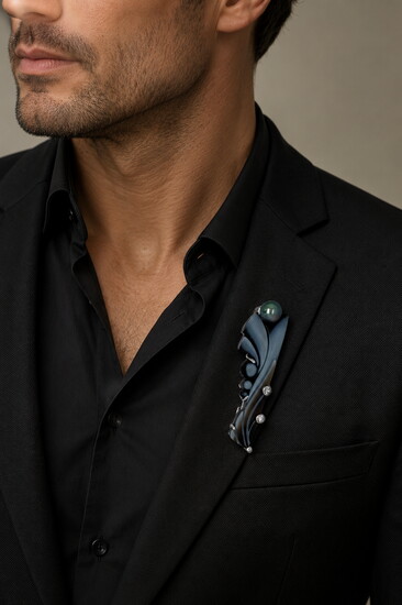 Men's lapel broach