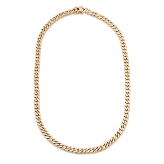 Gold Cuban Link Necklace $6,295.