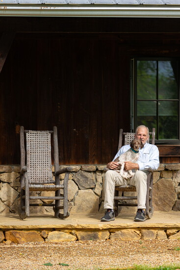 Jim has been breeding and training Lagotto Romagnolo truffle dogs for Blackberry Farm guests for 16 years