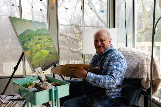 John Coykendall at home. Photo by Shawn Poynter
