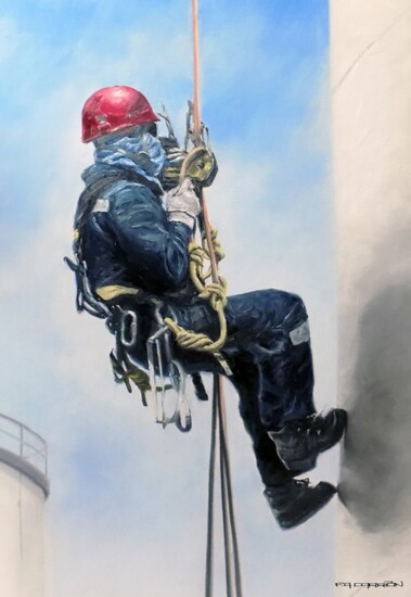 "Work at Height - Task Done" by Francisco Andrés Carrión