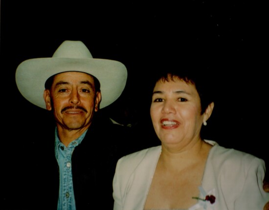 Juan's parents, Antonio and Natalia Huizar.