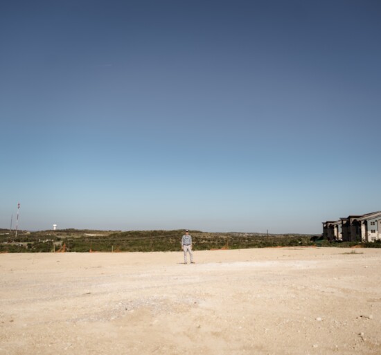 Oakwood pad site in front of Headwaters