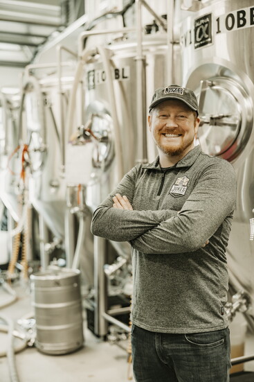 Brad Jukes runs the front of house and handles the day-to-day operations behind the scenes, keeping everything running smoothly