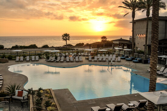 The view from Cape Rey Carlsbad Beach, a Hilton Resort & Spa