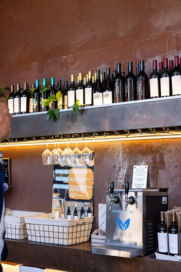 Try a wine flight at Carruth Cellars. Photo by Jenna Alcala