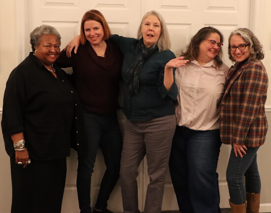 Tammy O'Donnell, Kelly Peplinksi, Theresa Masters, Sara Beaty, and Nancy Nigh. Not pictured Joana Dominguez