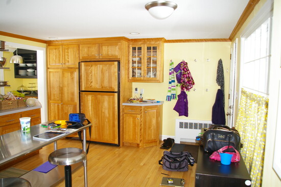 The kitchen before.