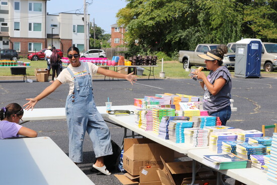 Community Day giving out free books