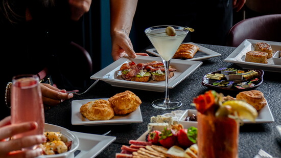 A yummy brunch spread