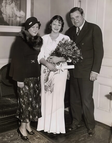 Babe, Claire & Julia 1934