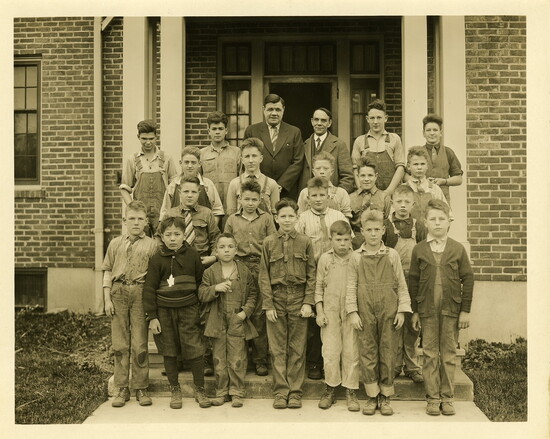 Babe at an Orphanage