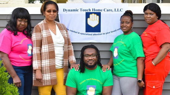 The staff of Dynamic Touch Home Care