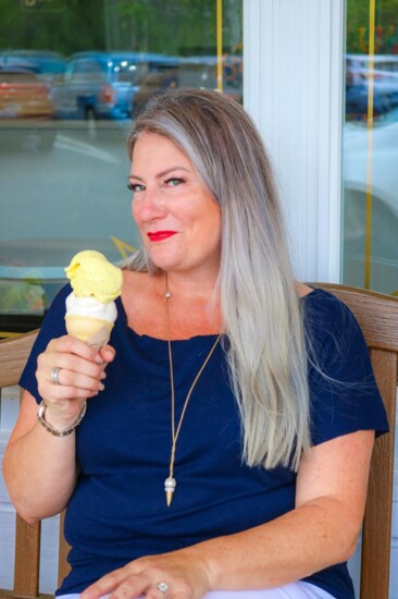Tamara Keefe, Owner of Clementine's Naughty and Nice Creamery
