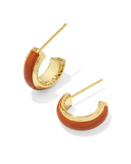 Ainsley Gold Huggie Earrings