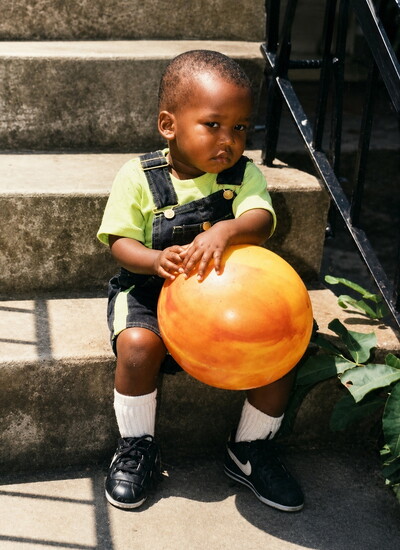 Boggs as a young boy in LA where he was raised alongside six siblings. 