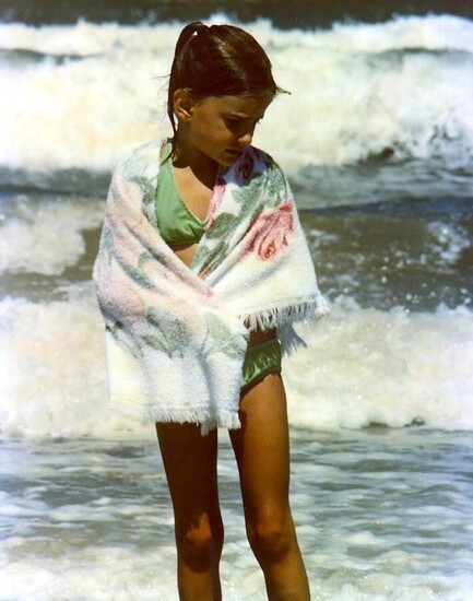 At Compo Beach. 