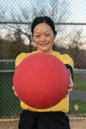 Nicole Rutigliano, founder, Not in the Face Kickball