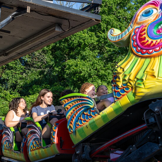 Guests enjoyed numerous rides during the Hendersonville Spring Carnival.