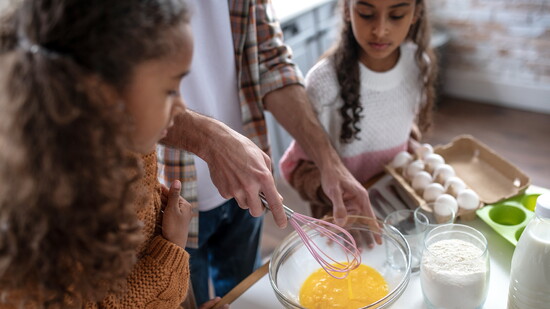 Cooking is fun for the whole family!