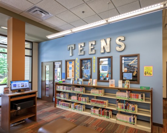 The Hendersonville Public Library offers a dedicated teens area for middle school to high school-age kids.