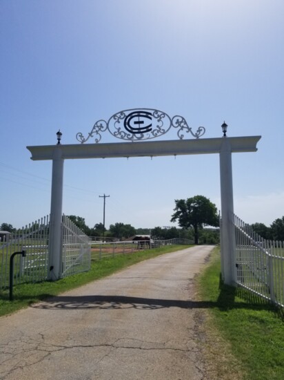 The entrance to Camp Cadence in Edmond.