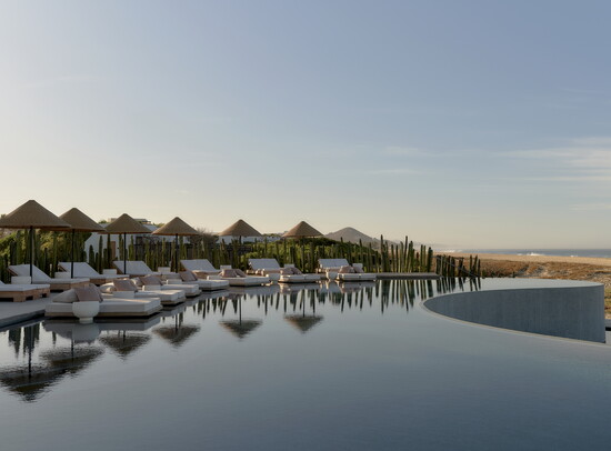 One of the many infinity pools at Kimpton Mas Olas