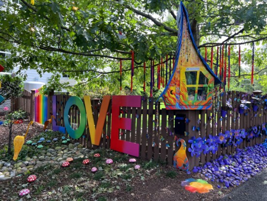 The Kindness Rocks Project (Va)'s positivity has rebounded on creators Margie and Dani Hunter. Credit: The Kindness Rocks Project (Va) 