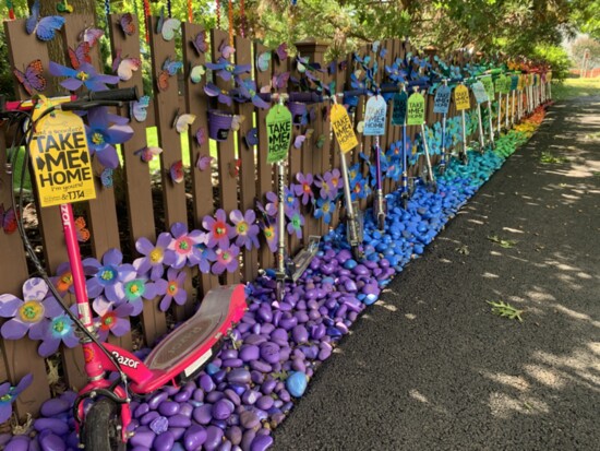 Neighborhood contributions to The Kindness Rocks Project (Va.) have spread joy, generosity, and gratitude. Credit: The Kindness Rocks Project (Va.)