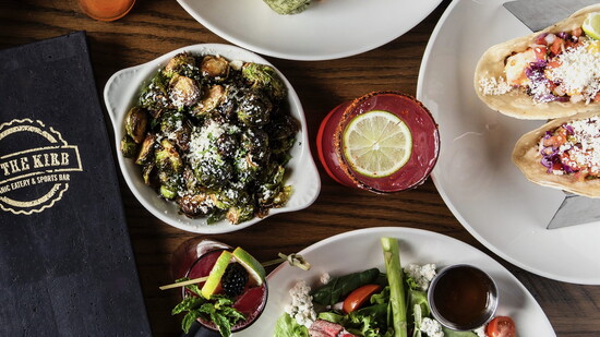Fries, wings and Brussels sprouts are cooked in beef tallow upon request. 