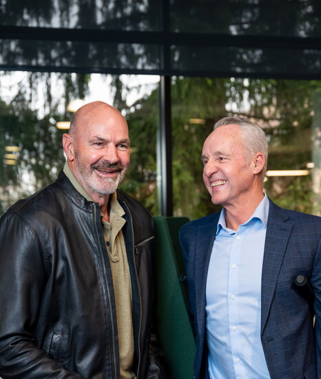 Kirk Gibson and Steve Annear