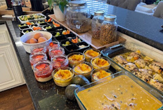 Meal preparation is just one of the wide range of services provided by The Family Concierge