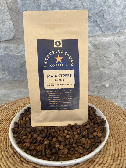 Frederickburg Coffee Co. beans are available in shops throughout Fredericksburg 