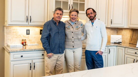 Rich, Diane and Eric Metivier