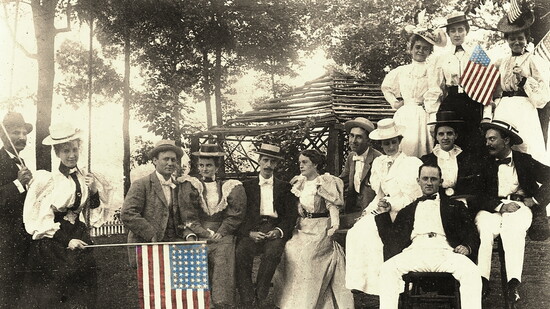 Fourth of July at Chilhowee Park, 1895. (McClung Historical Collection)