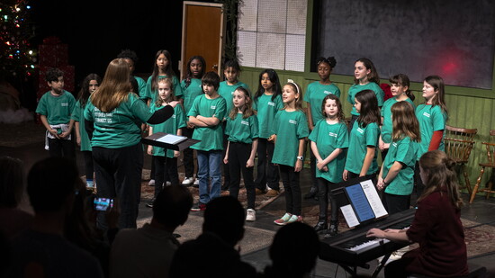 Knoxville Opera's Children’s Choir. Photo: Eli Johnson