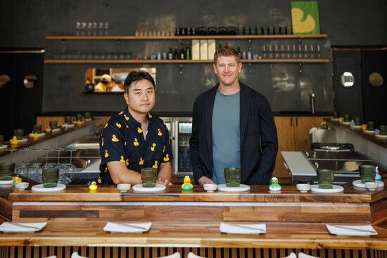 Co-Founders Chef Lee and C.J. Short.