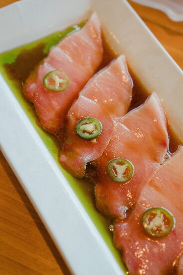 Thin Sliced Hamachi