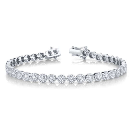 2. Diamond Tennis Bracelet